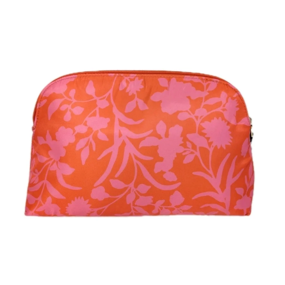 Talbots Cosmetic Bag NEW Logo Floral Print Women Travel Gift Jewelry Makeup